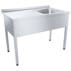 Washing bath with working surface PROFI SRO15/7PNT+VMots1-500P (right tank arrangement)