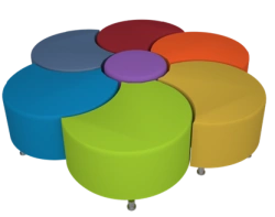 Pouffe "COLOUR"-2
