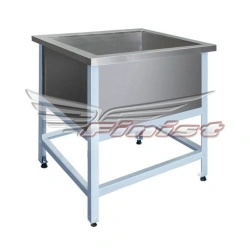 Welded table - sink VKB