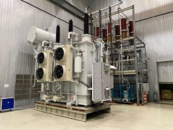 Three-phase oil-filled power transformer TDTS-125000/110