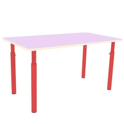 Children's two-seater adjustable table type V No. 0-3