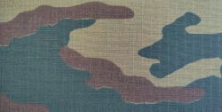 Rip-stop cotton-polyester fabric in camouflage colour, item ? 49 BYU