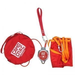 Fire rope fire-fighting device with automatic maintenance of the set descent speed (UKSPAS) "MONOSPAS", length 50m