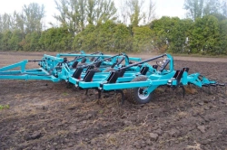 Stubble cultivator heavy semi-trailer folding KST-7500 M "Kedr"