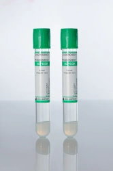 Vacuum tubes for venous blood sampling CORVAY with lithium heparin and gel, plastic Size: 13*100 mm; vacuum volume: 5 ml