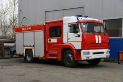 Fire tank truck ??-3,2-(40-70), type 58815K43253, modification 58815S, on chassis KAMAZ-43253-G5