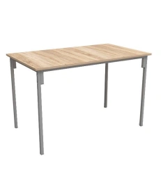 6-seater dining table on metal frame (STPM972)