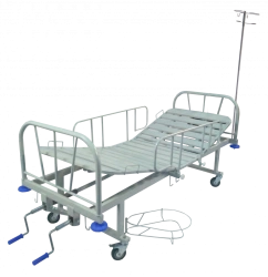 Functional bed for medical institutions according to TU 9452-001-81150649-2011 three-section KMR (BY-103) with accessories