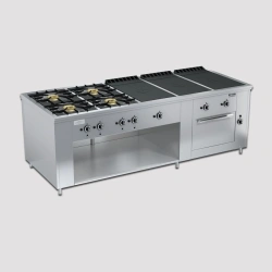 Gas cooker PRG-IIA-10-3 DS "Maxi"