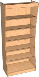 Rack for trade enterprises