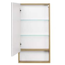 Mirror cabinet Aquaton Scandi 45 white, oak rustic 1A252002SDZ901.A252.0.02S.DZ9.0