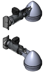 SPT05n002 LED Luminaire Spot-05-AF-54W-CrFob-NEMA