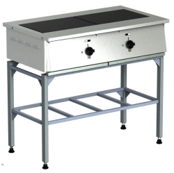 Cooking cooker, electric PE-0,24Nt on a stand (2 burners with heating elements)