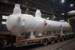 Body of heat exchanger assembly "Gaz-Gaz" 20T-1 black 1400 TU(G)-12,5-M1/20-9-T-2/2 00.00.000