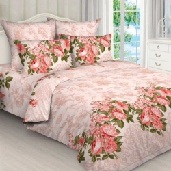 Cotton calico linen bleached, printed, smoothly dyed art. 262/8
