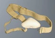 Hernia scrotal bandage with double elasticated waistband, one-sided BN1-13