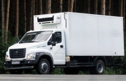 Truck with diesel engine type 47122, modification 47122A on the basis of GAZ chassis, type C4, modification C41R31