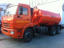 Slurry truck VMK-65111 on the basis of chassis KAMAZ-65111-50