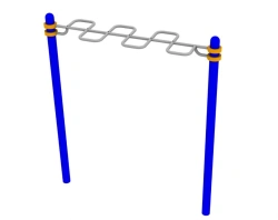 Gymnastic apparatus P-shaped handrail P-001