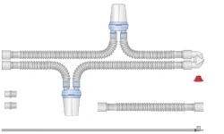 Respiratory devices for joint use with anaesthetic and resuscitation equipment, version: p