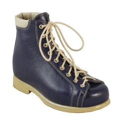 Orthopaedic footwear for prostheses for bilateral lower limb amputation (pair): shoes for schoolboys, boys