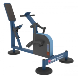 Outdoor training equipment MB 7.80E Bicycle orbitrack with inertia-free loading mechanism