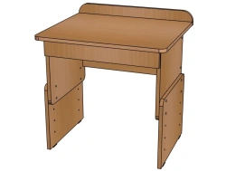 Children's 1-seater desk with drawer/ SD15