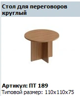 "Patriot" Round conference table article PT 189