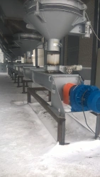 Screw conveyors of VKV type