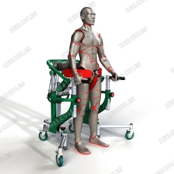 Adaptive walker for restoration of walking skills