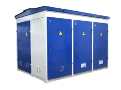 Complete transformer substations