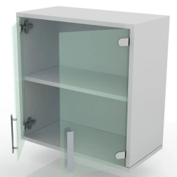 Hanging module with doors, shelves, 104-002-1 C, 600x300x600