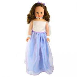 Plastic doll Snezhana festive 3 ozv, V3813/o