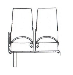 Passenger seat PS05.6800010-05.21.2K