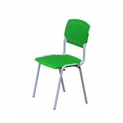 Chair on metal frame