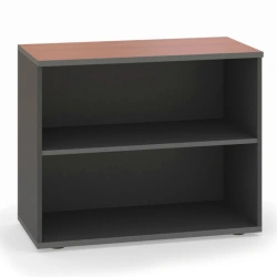 #65 folder shelf from the office furniture set "Strategy", available in 2 textures: N.Milano and Grey.