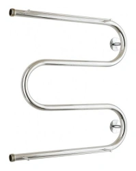 Towel dryer 00014-6060PS "STYLE" M-obr. 2P 600?600 thread-bend 1", Without covering