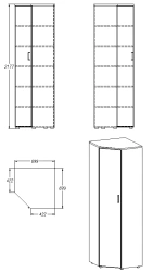 Wardrobe (series 432.218)