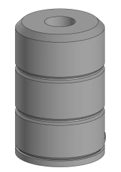 Energy storage buffers with non-linear characteristics, model (index) FAA320R11