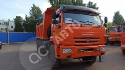 Dumper truck on chassis KAMAZ 43118 of modification 338207-04