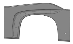 5299-401-5402502-02/Z Left rear arch panel