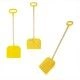 Children's shovel with wooden handle
