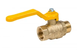 Gas ball valve Dist, series "Standard" DN15 1/2" BP-HP, 421P