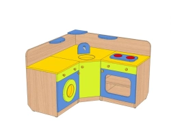 Play corner "Corner Kitchen" children's play corner KX4