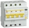 Differential circuit breaker AD14S 4P 50A 100mA IEK