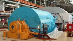 Hydrogen-cooled turbogenerator of TVF-63M-2 type with nominal capacity of 63 MW. 70-620-19