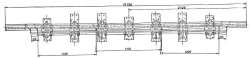 Crossing rail with counter rail type P50 of 1/11 grade (project 2744.00.040/-01)