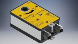 Electric actuator with return spring for controlling fire dampers LAB R-BLF230