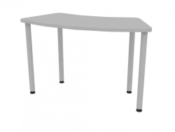 Ergonomic desk 1200x570x760mm (WxHxH)