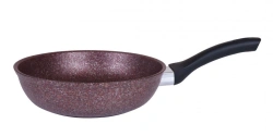 Cast aluminium frying pan 220mm (with non-stick coating) TM Kukmara, with Bakelite handle, without lid, line "Granit u